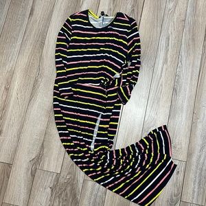 Neon Stripe Dress
